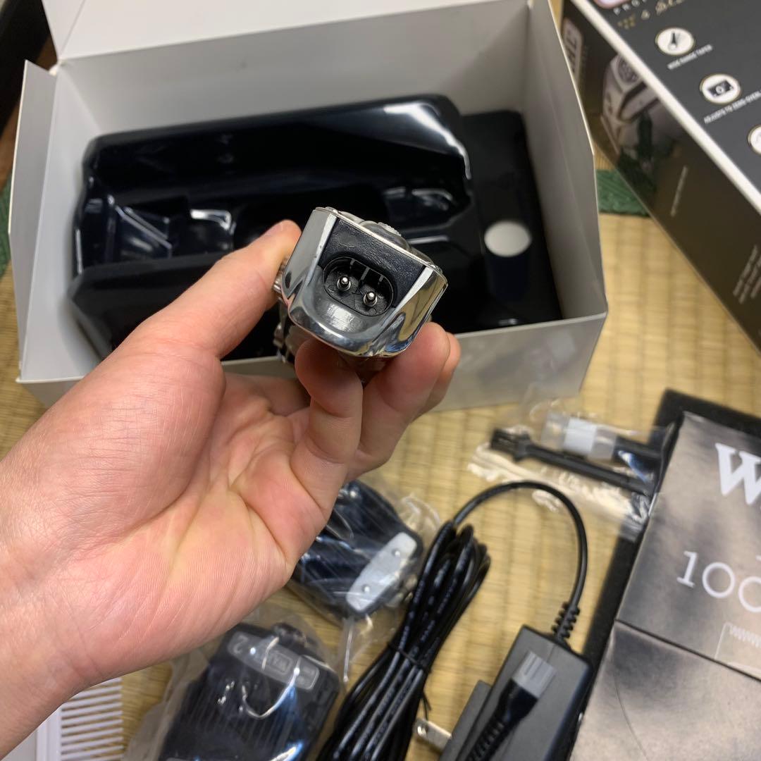 wahl ウォール　コードレスバリカン　マジッククリップ　シルバー　フ