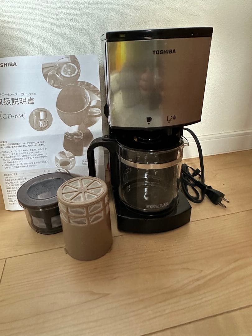TOSHIBA HCD-6MJ コーヒーメーカー