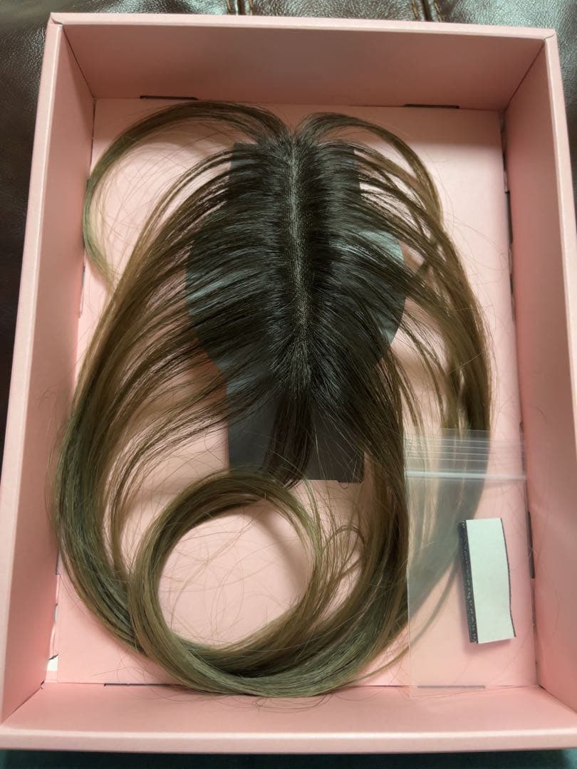 SHEET EXTE グラデーションウィッグ　アッシュオリーブ