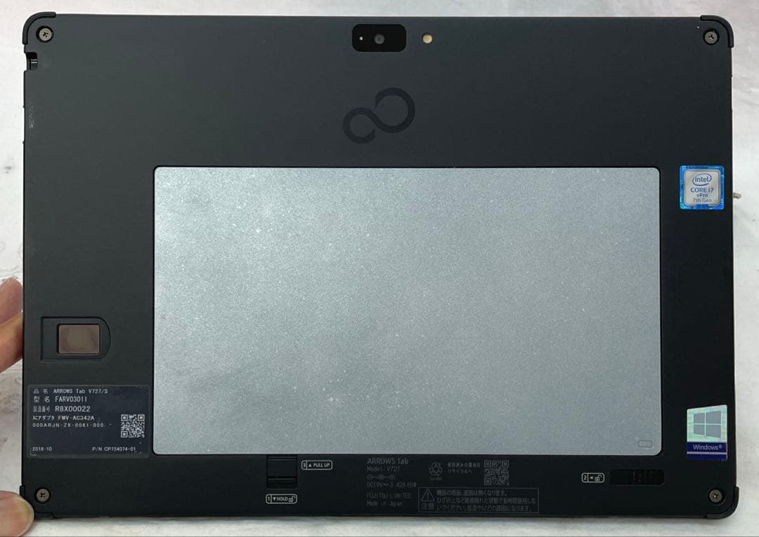 ARROWS Tab V727/S Core i7 128GB ペン付　#2