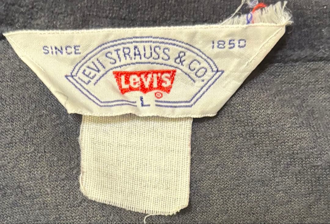 70s Levi’s スキッパーシャツ ベロア