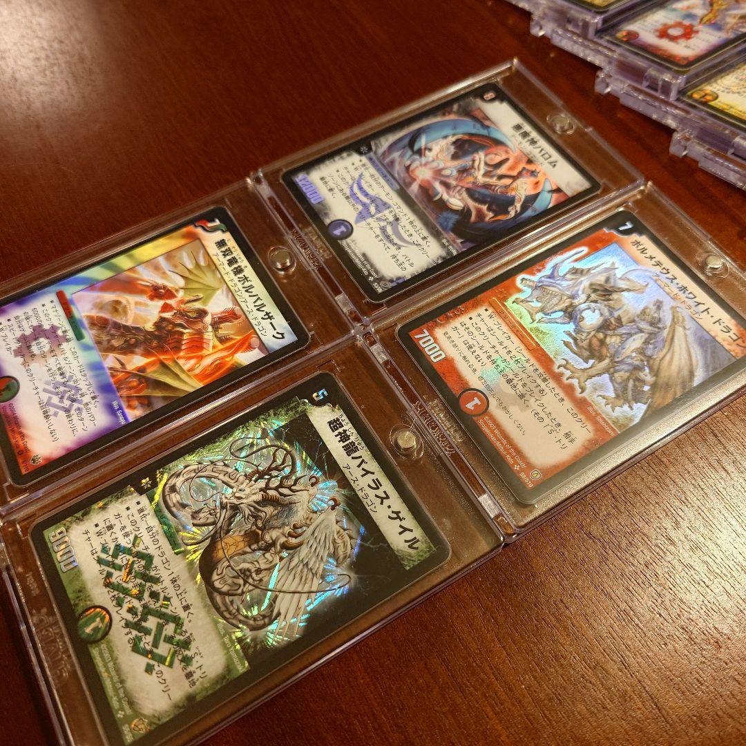 冬*様 デュエルマスターズ 初期系 33枚（マグネットローダー＋スリーブ+収納箱
