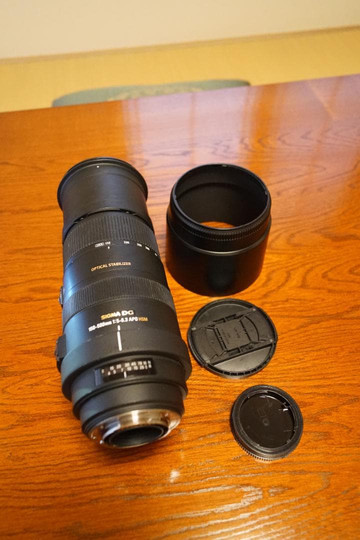 レンズ(ズーム) SIGMA APO 150-500mm F5-6.3 DG OS HSM