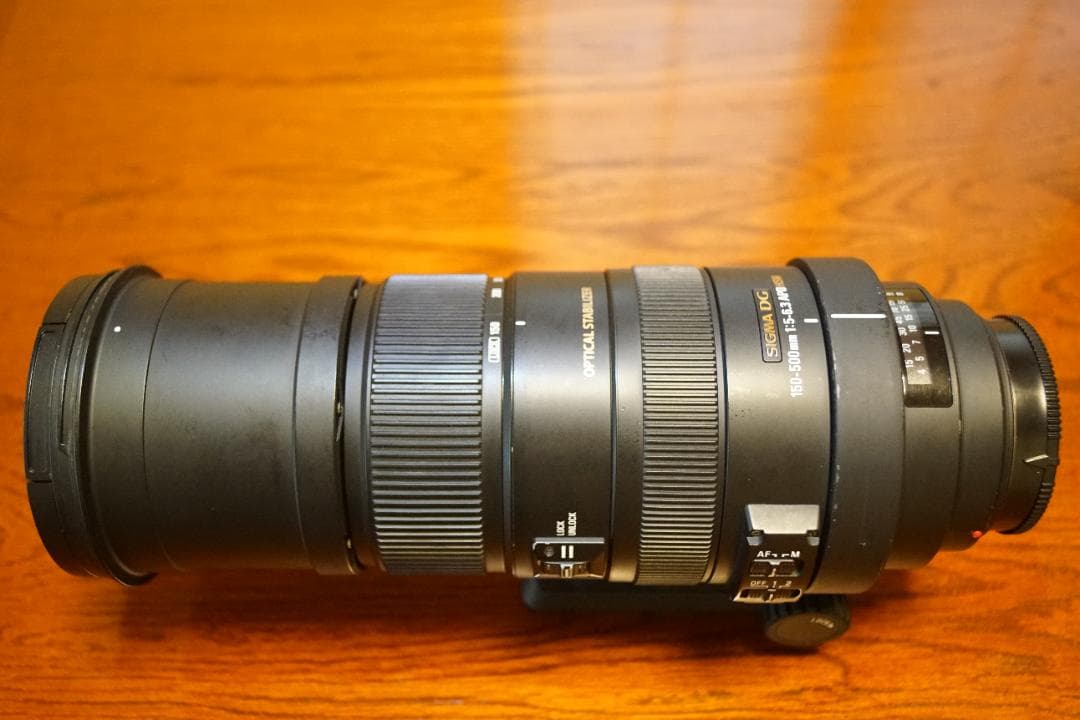 レンズ(ズーム) SIGMA APO 150-500mm F5-6.3 DG OS HSM
