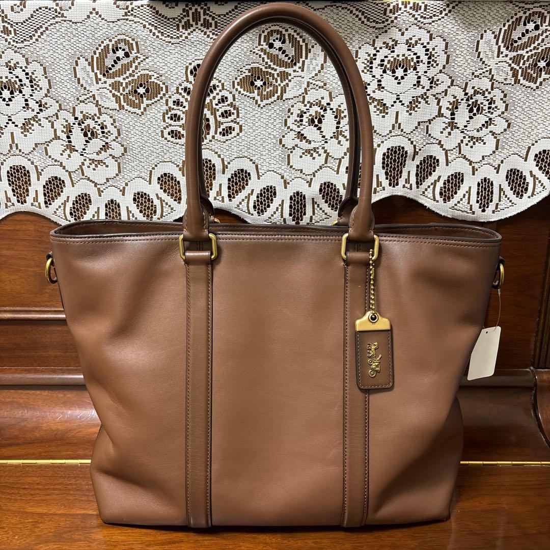 【ブラックフライデーセール】コーチ　メトロポリタン　レザー　トートバッグ　未使用