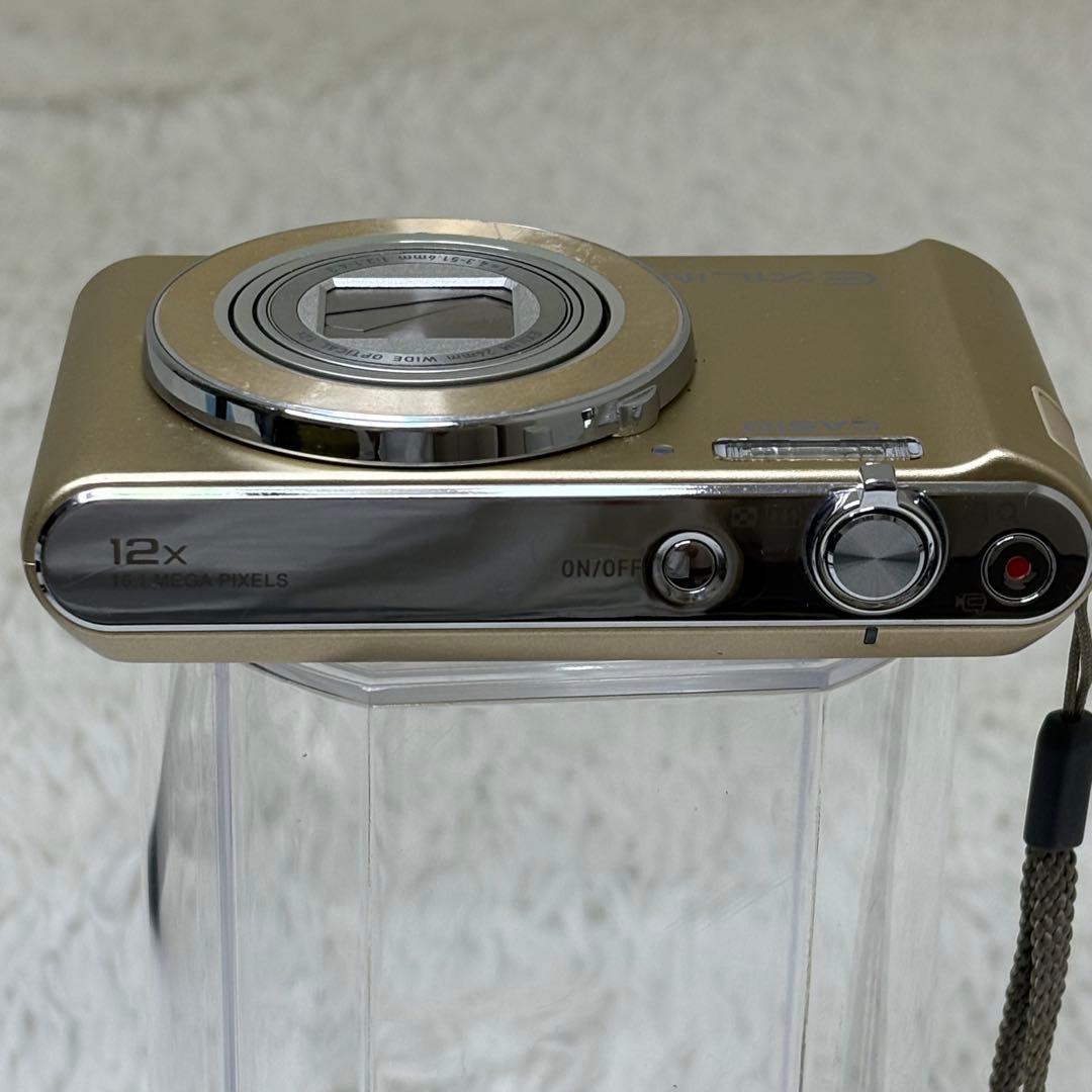 CASIO カメラ　エクシリム　EX-ZS190 ゴールド コンデジ　動作品