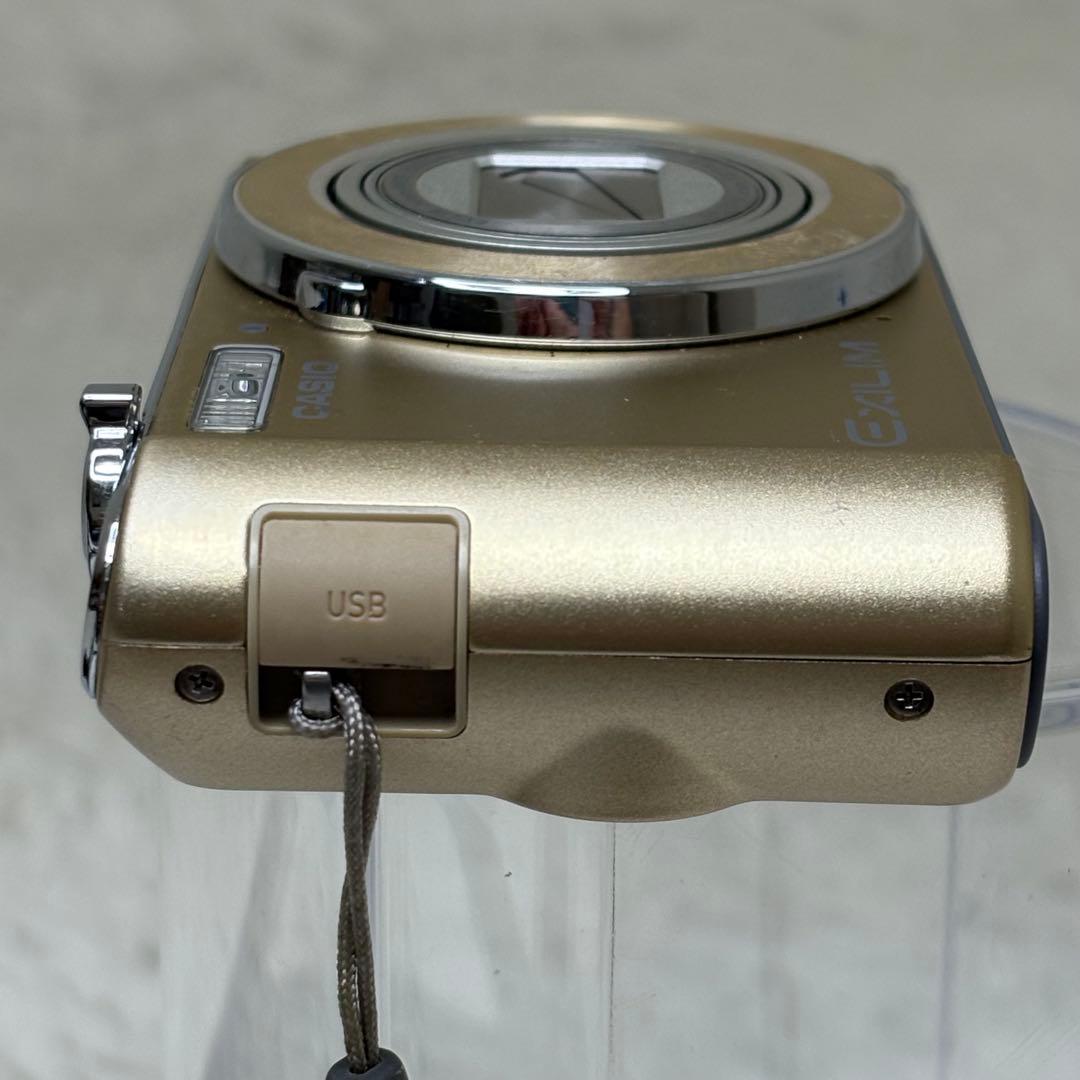 CASIO カメラ　エクシリム　EX-ZS190 ゴールド コンデジ　動作品