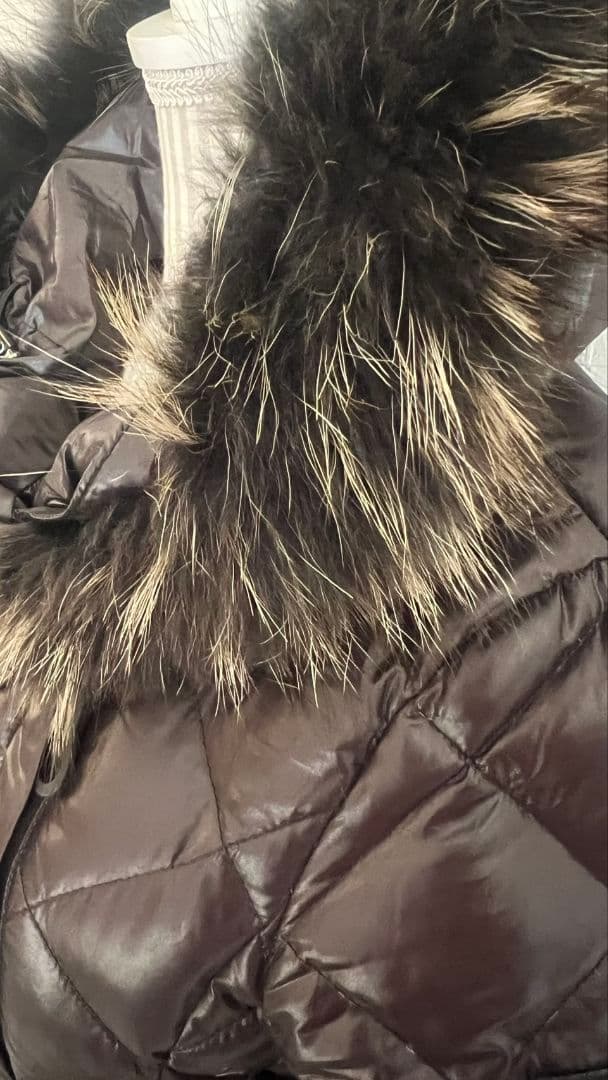 【美品】タトラス ロングダウン ジャケット ブラック L TATRAS ベルト付