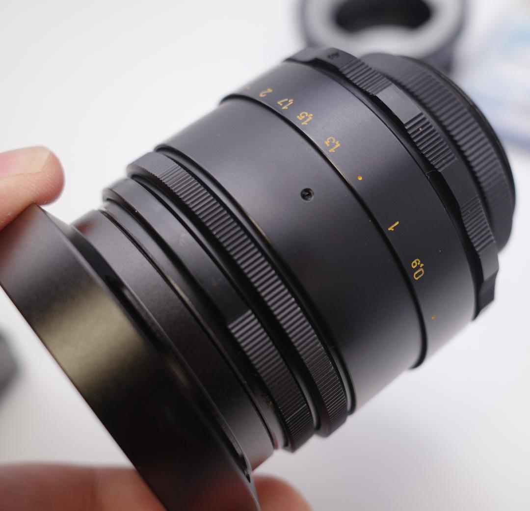 19　未使用　ぐるぐるボケレンズ　ヘリオス　44-2　アダプターなし