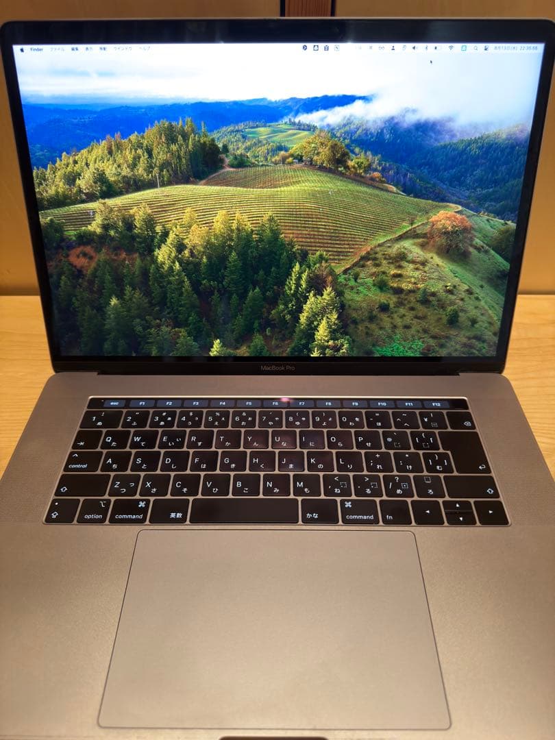 MacBook Pro 2018 15インチ スペースグレー 本体