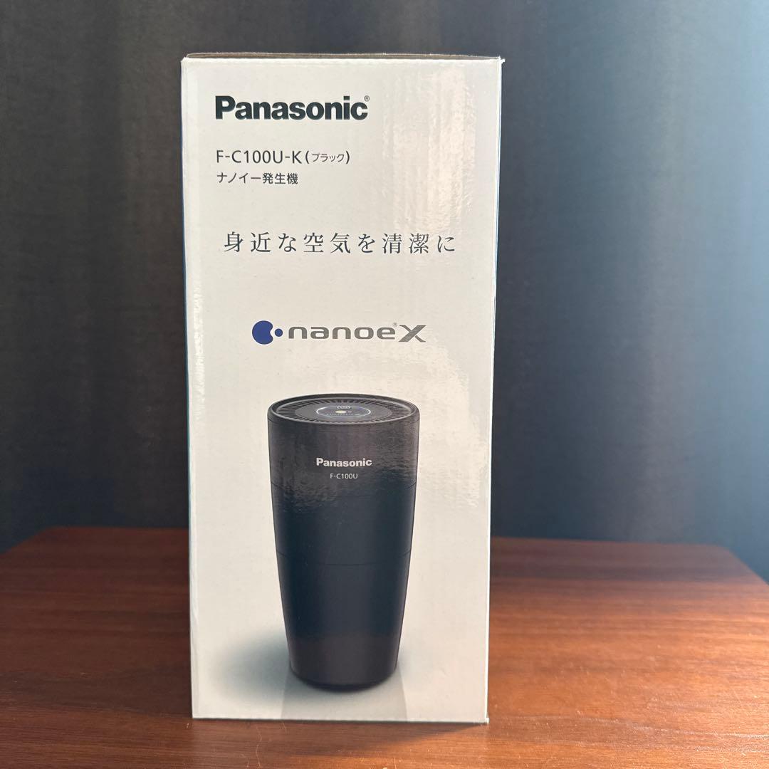 Panasonic F-C100U ブラック ナノイー発生器 nanoeX 車載