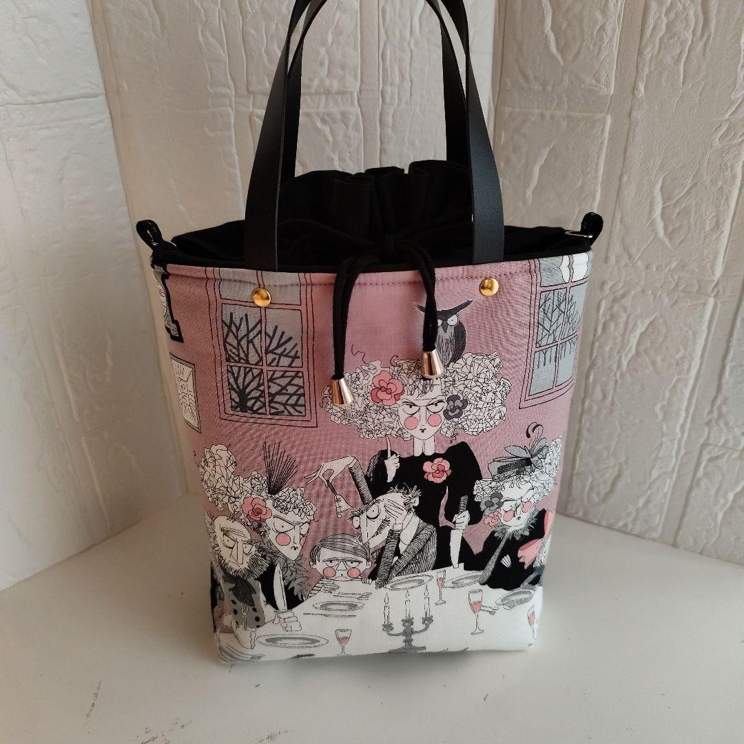 アレキサンダーヘンリー巾着トートバッグ