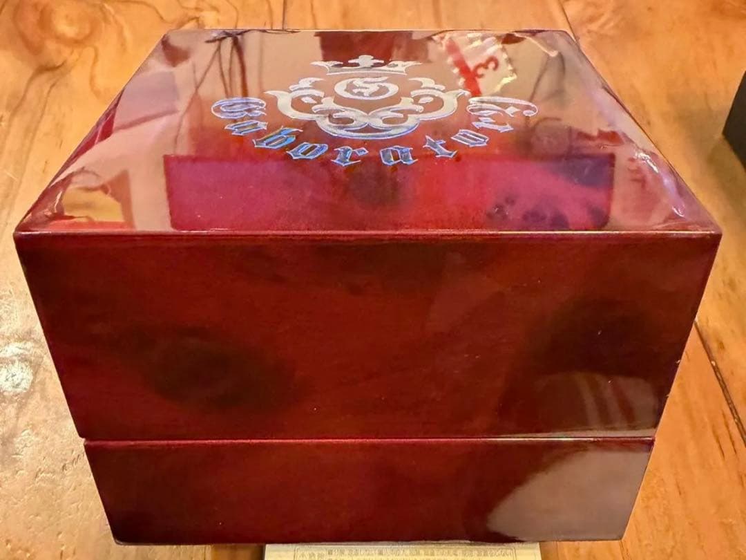 ガボールブルドッグヘッドペンダント★純正木箱、ギャランティカード、アズキチェーン