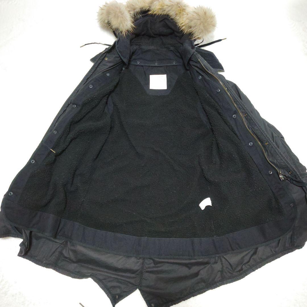 y2k goa ミリタリーコート ブラック ファー Y2K G.O.A ロング