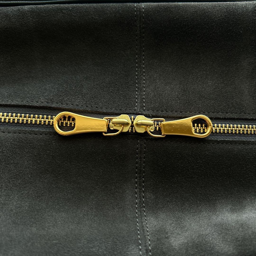 chiiiibag suède Boston /スエードボストンバック