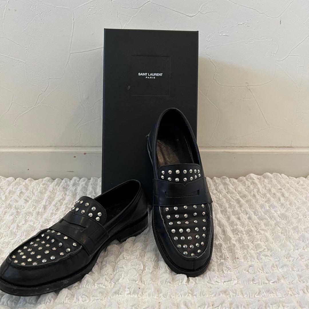 サンローラン　ローファー