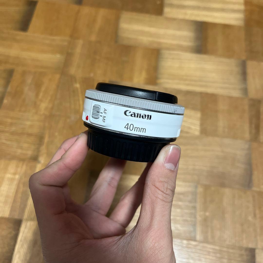 EF40mm F2.8 STM ホワイト