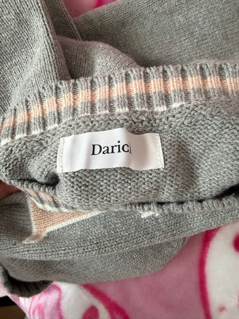 ダーリッチ Darich レトロDDロゴニット グレー