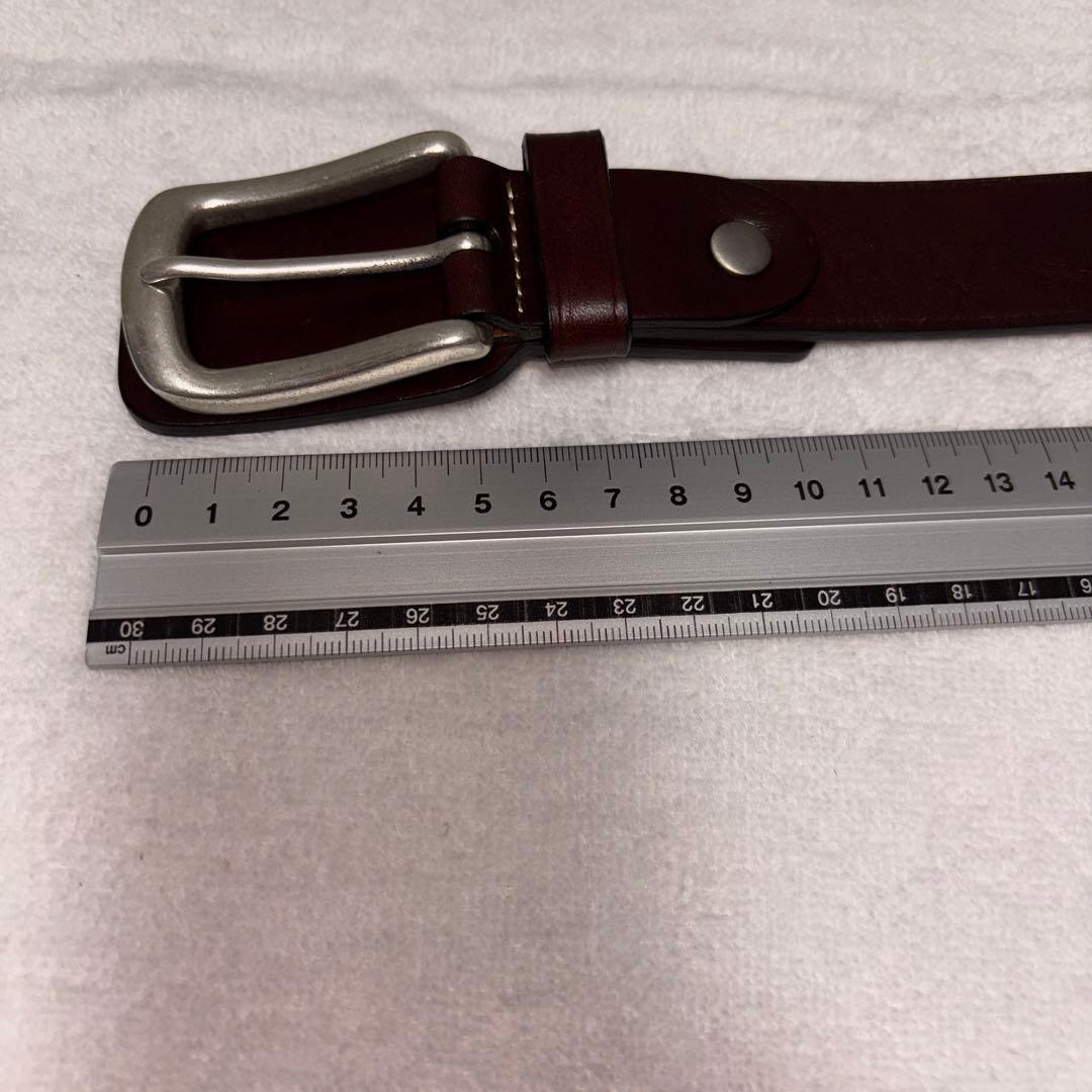 新品未使用　ダンヒルベルト　赤茶色系お写真にてご確認を、バックルに裏に革付き