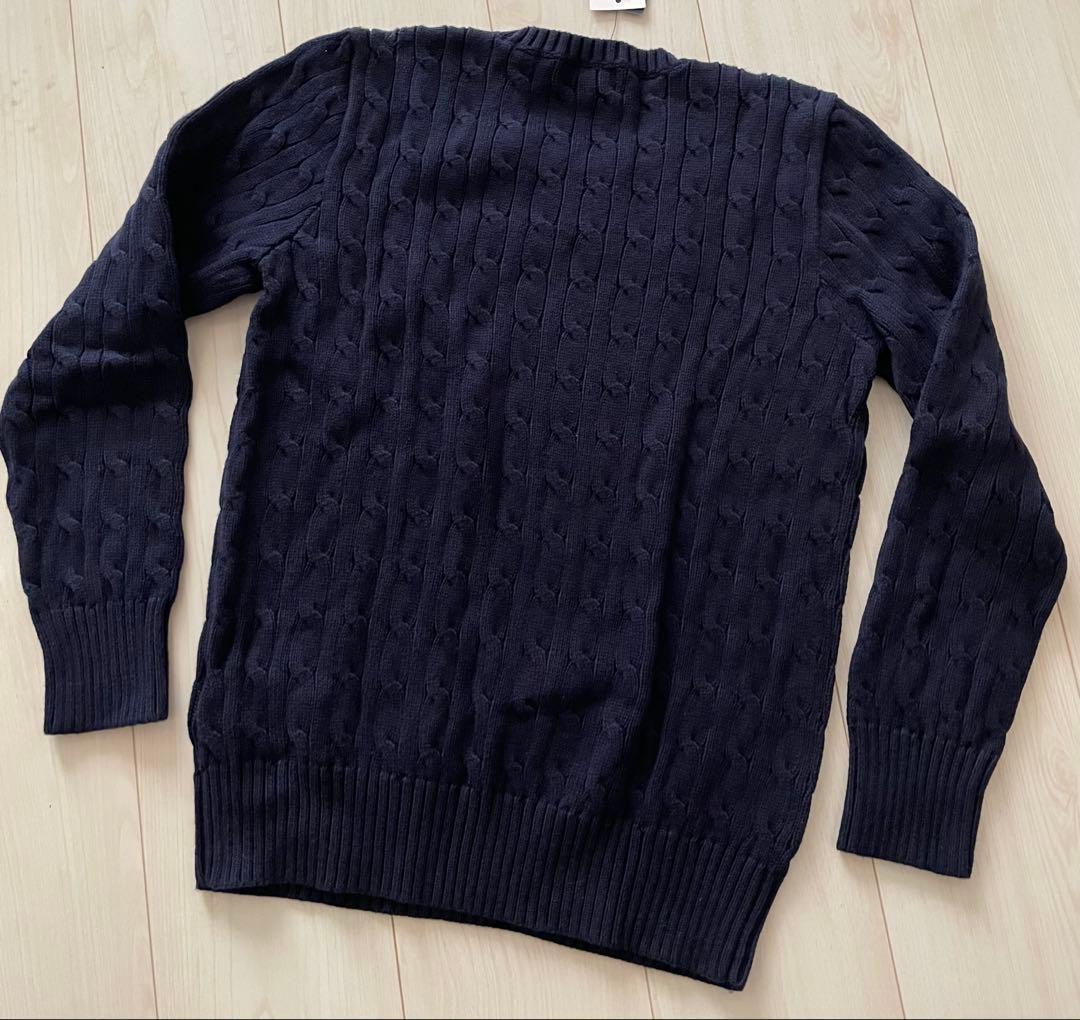 【新品未使用】Polo Ralph Lauren ケーブルニット　160㎝　L