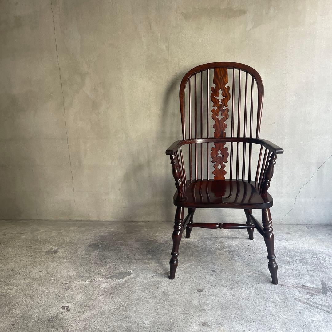 松本民芸　アームチェア