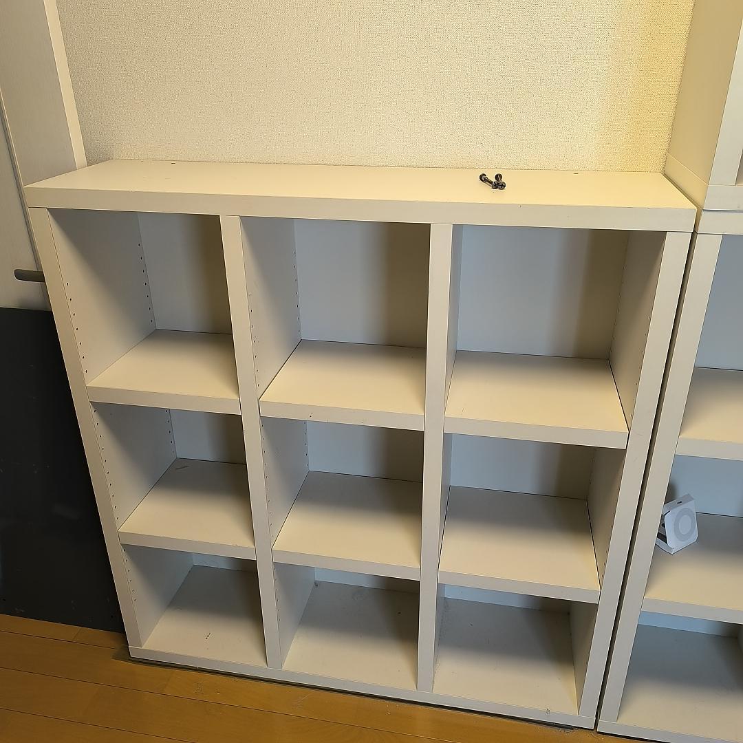 【2/20迄】110cm正方形 本棚 ナンバー③ 3つ星素材 250サイズ送料込