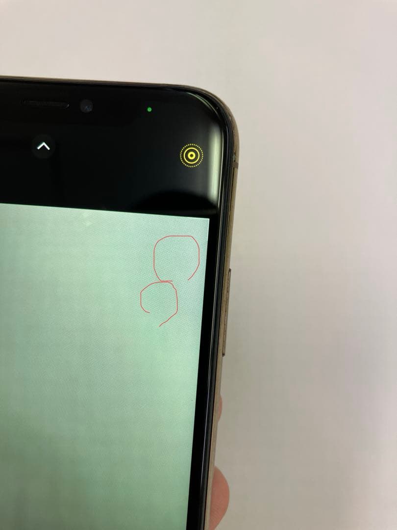 iPhone Xs 64GB 背面割れ