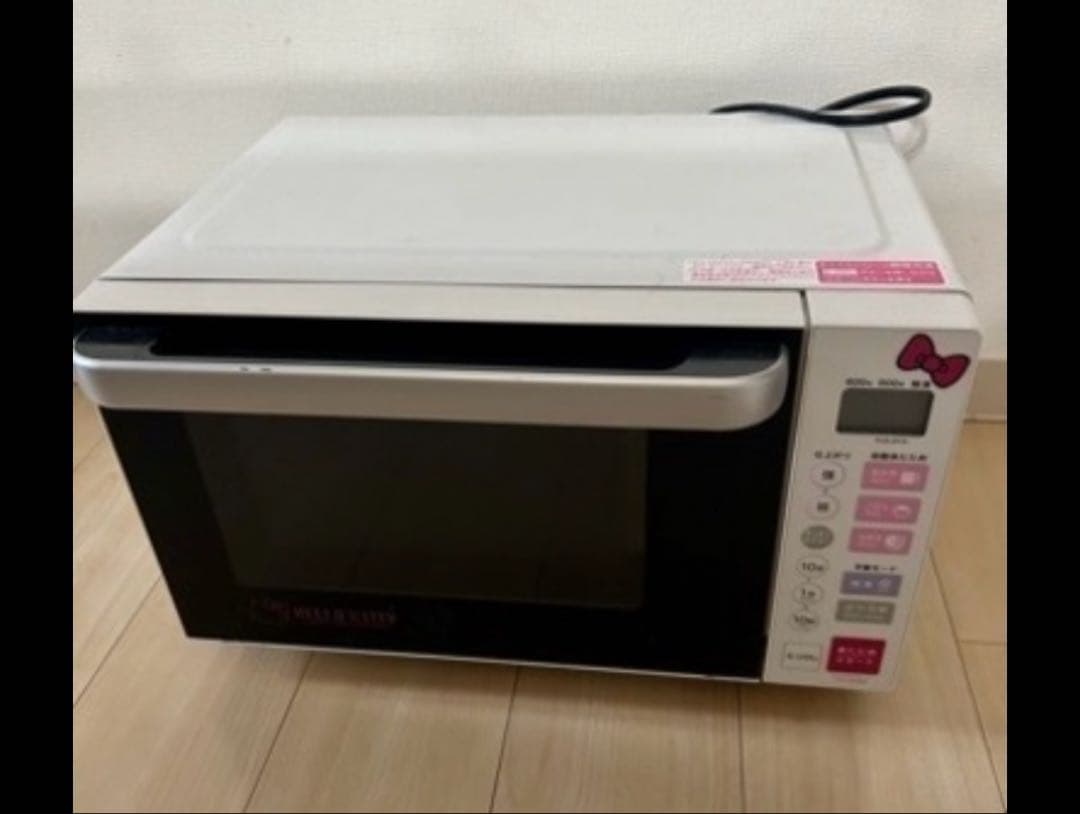 ハローキティ電子レンジ