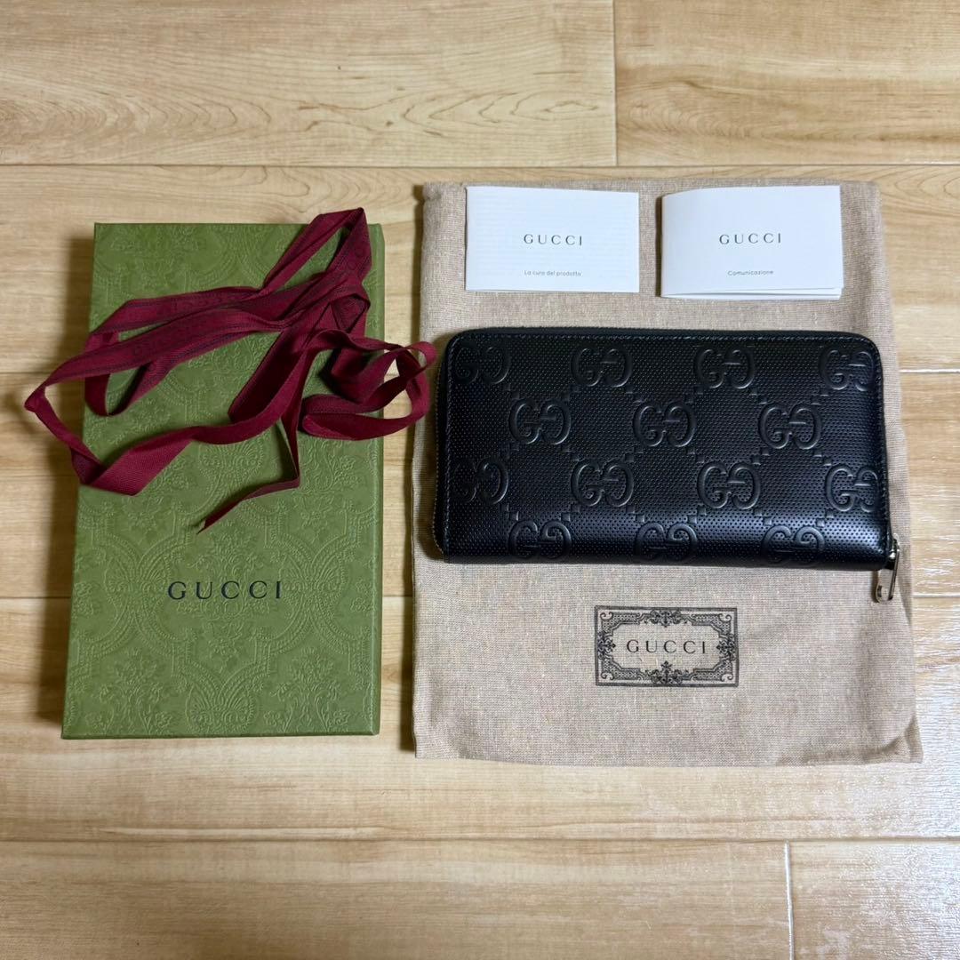 【美品】GUCCI グッチ 長財布