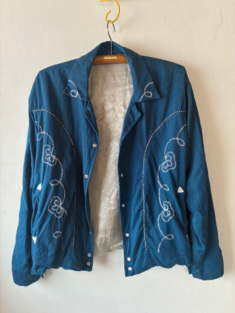 S*U様 50s復刻　Backers ギャバジャン　ウエスタンジャケット【M】ブ