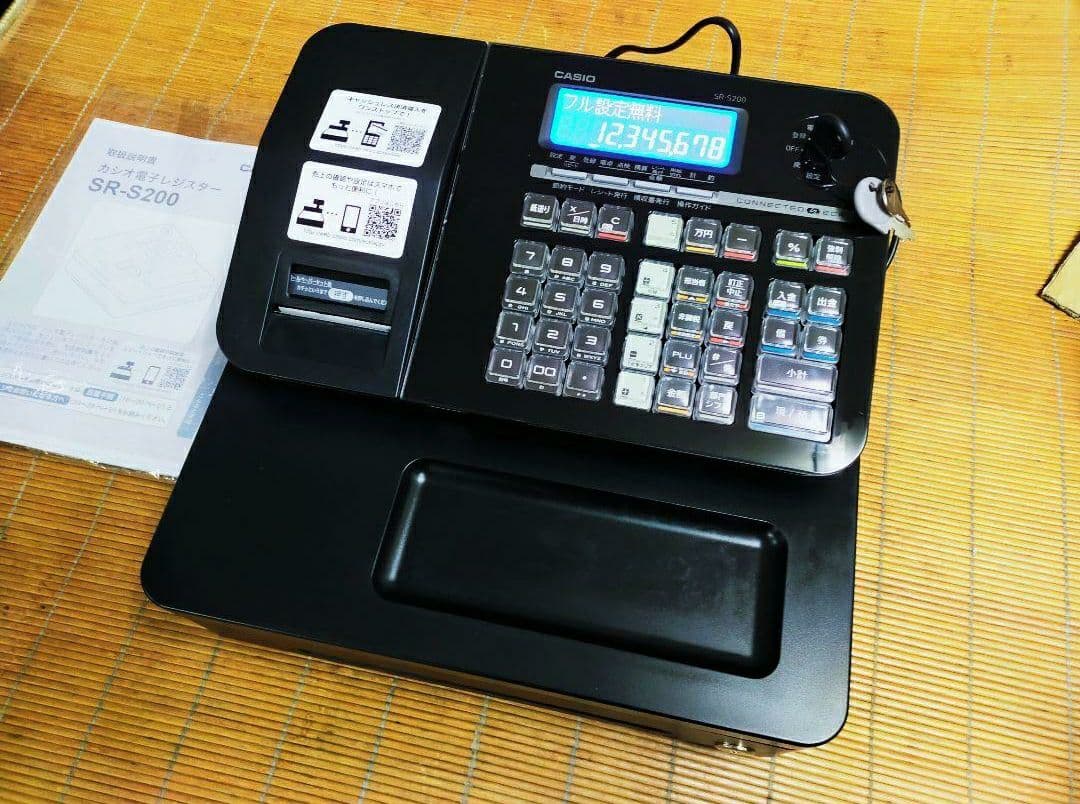 カシオレジスター　SR-S200　最新機種　スマホで設定売上管理　966311