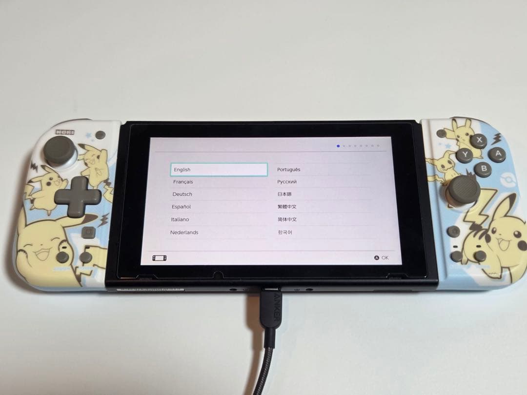 Nintendo Switch本体＋ホリパッドミニ ピカチュウ＆ミミッキュセット