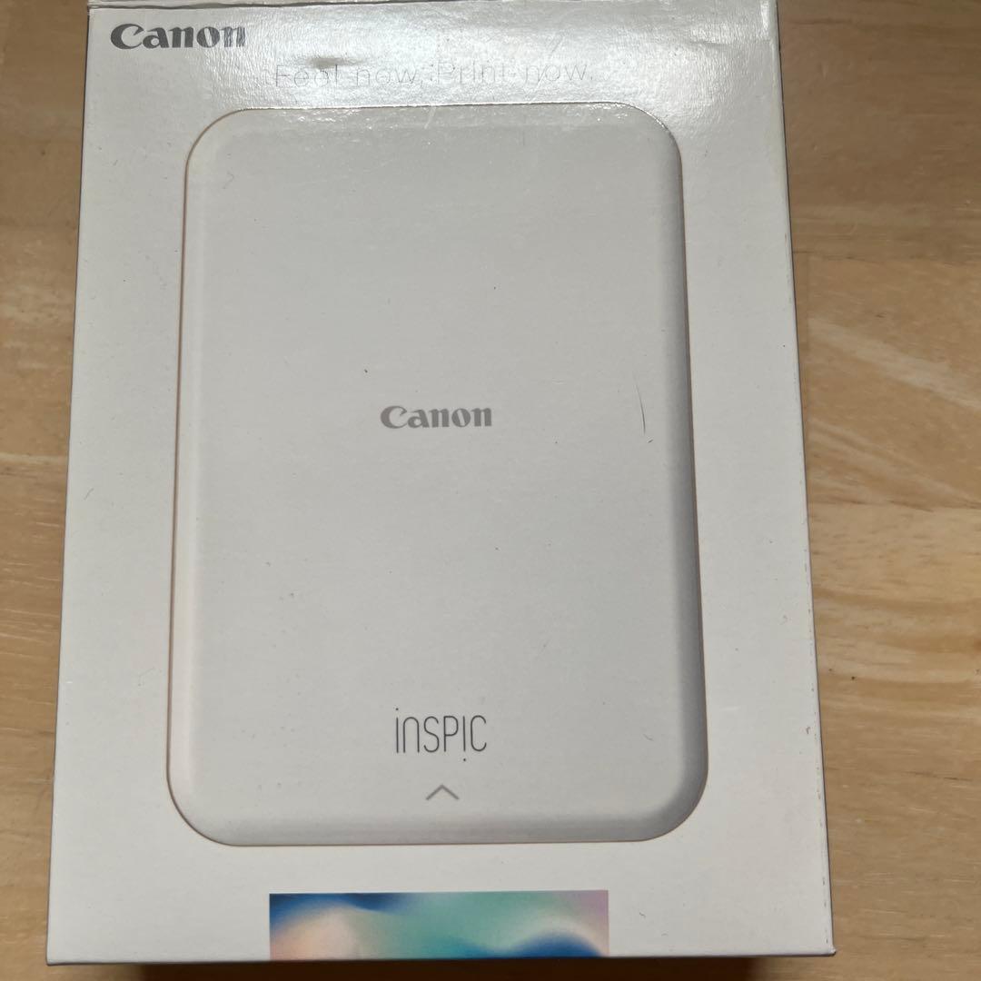Canon inSPIC ポータブルプリンター ホワイト