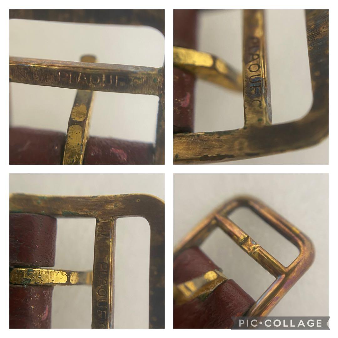 3-1935 エルメス アルソー QZ ボルドー文字盤 レディース腕時計