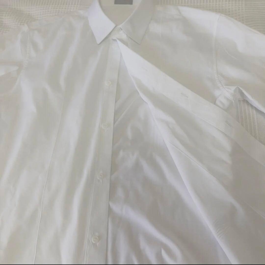 Dior HOMME ディオール オム 長袖白シャツ サイズ40 イタリア製