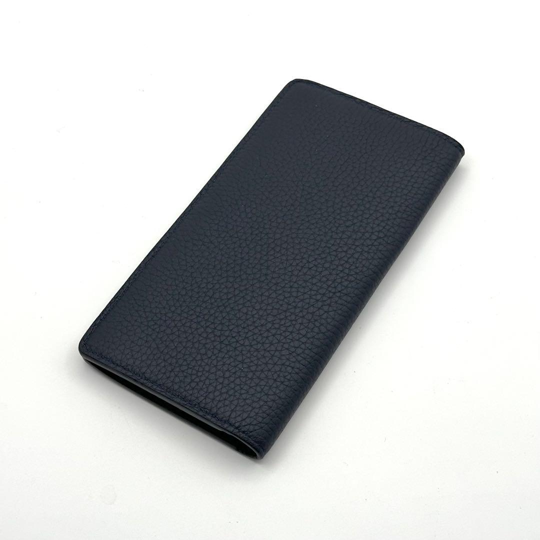 【未使用級】ルイヴィトン LVサークル ポルトフォイユ ブラザ アンディゴブルー