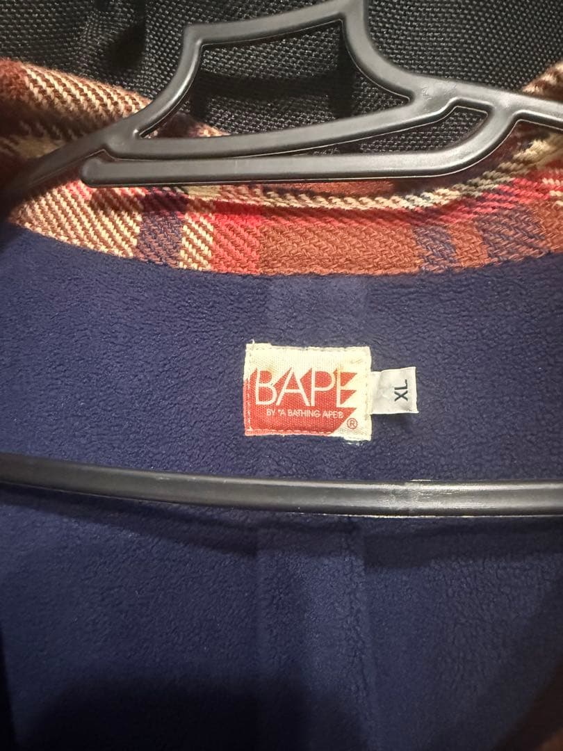 A BATHING APE チェック柄ジャケット XL 超希少