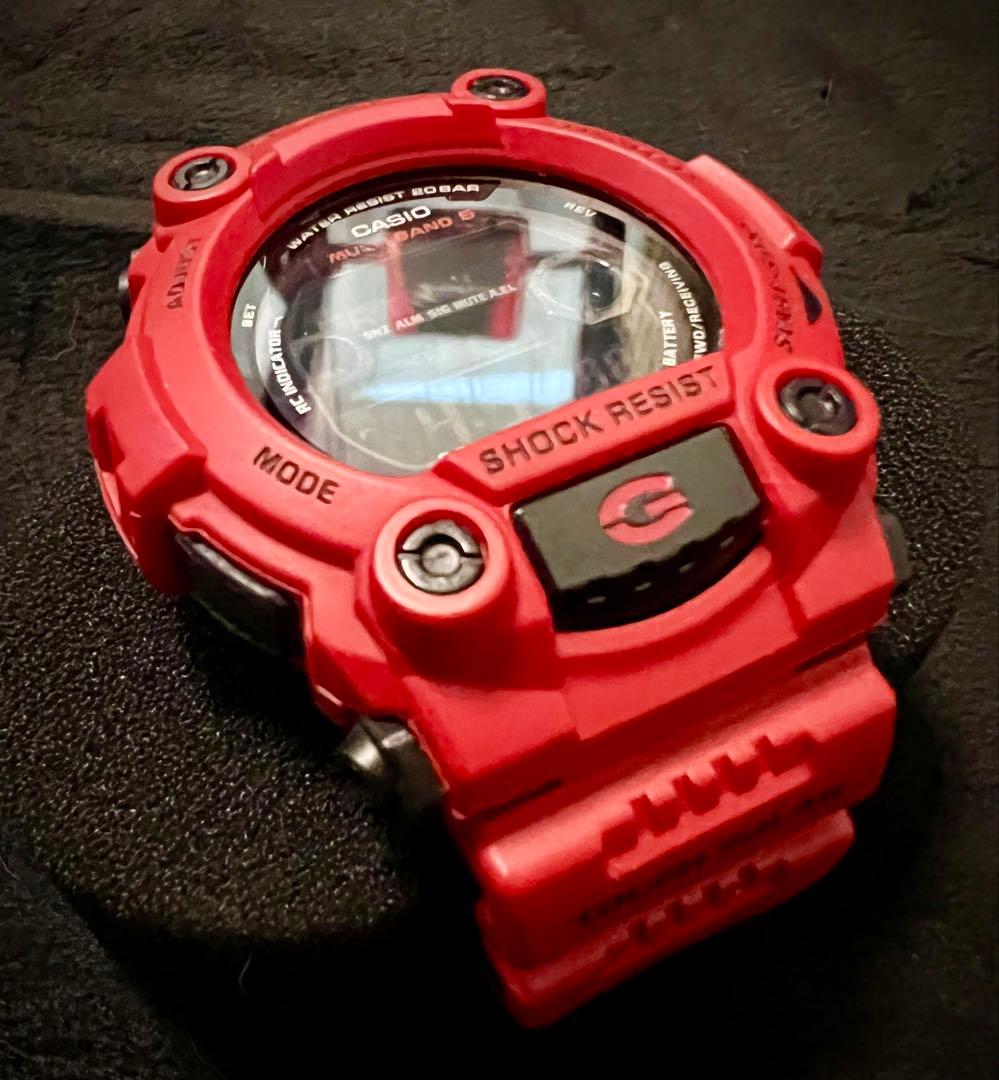 【レア品】G-SHOCK GW-7900RD 電波ソーラー 限定色 反転液晶
