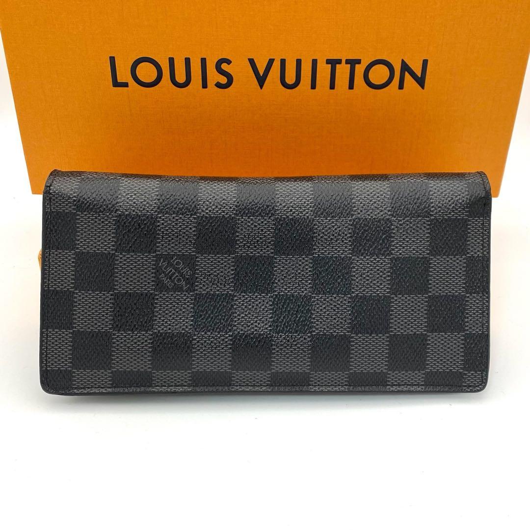 ルイヴィトン ダミエ グラフィット ポルトフォイユ ロン お札入れ 長財布