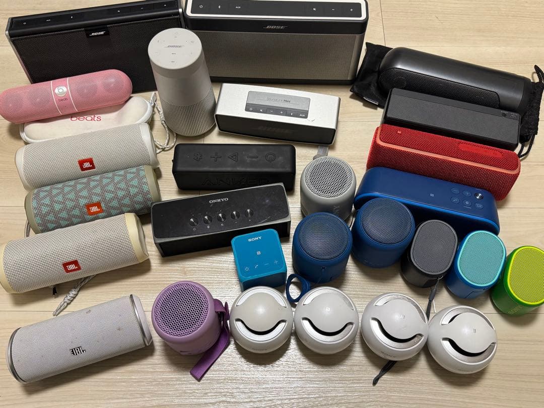 ワイヤレススピーカー　２７台まとめ　本体のみ
