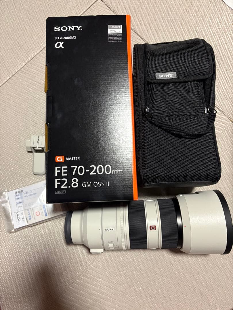 美品 SONY FE 70-200mm F2.8 GM OSS II