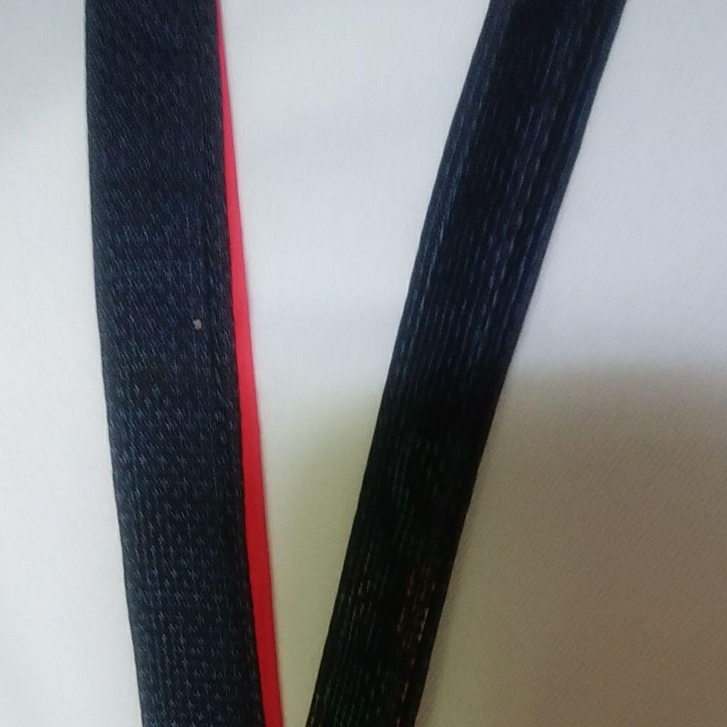 ネックストラップ大島紬と印伝調