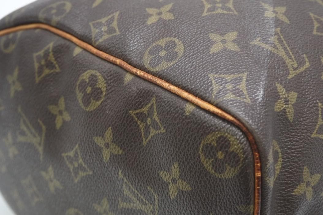 LOUIS VUITTON ハンドバッグ モノグラム スピーディ40 ブラウン