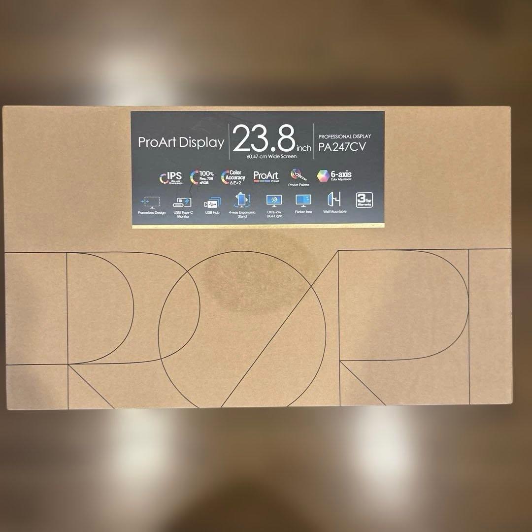 【新品未開封】ASUS モニター ProArt PA247CV 23.8インチ