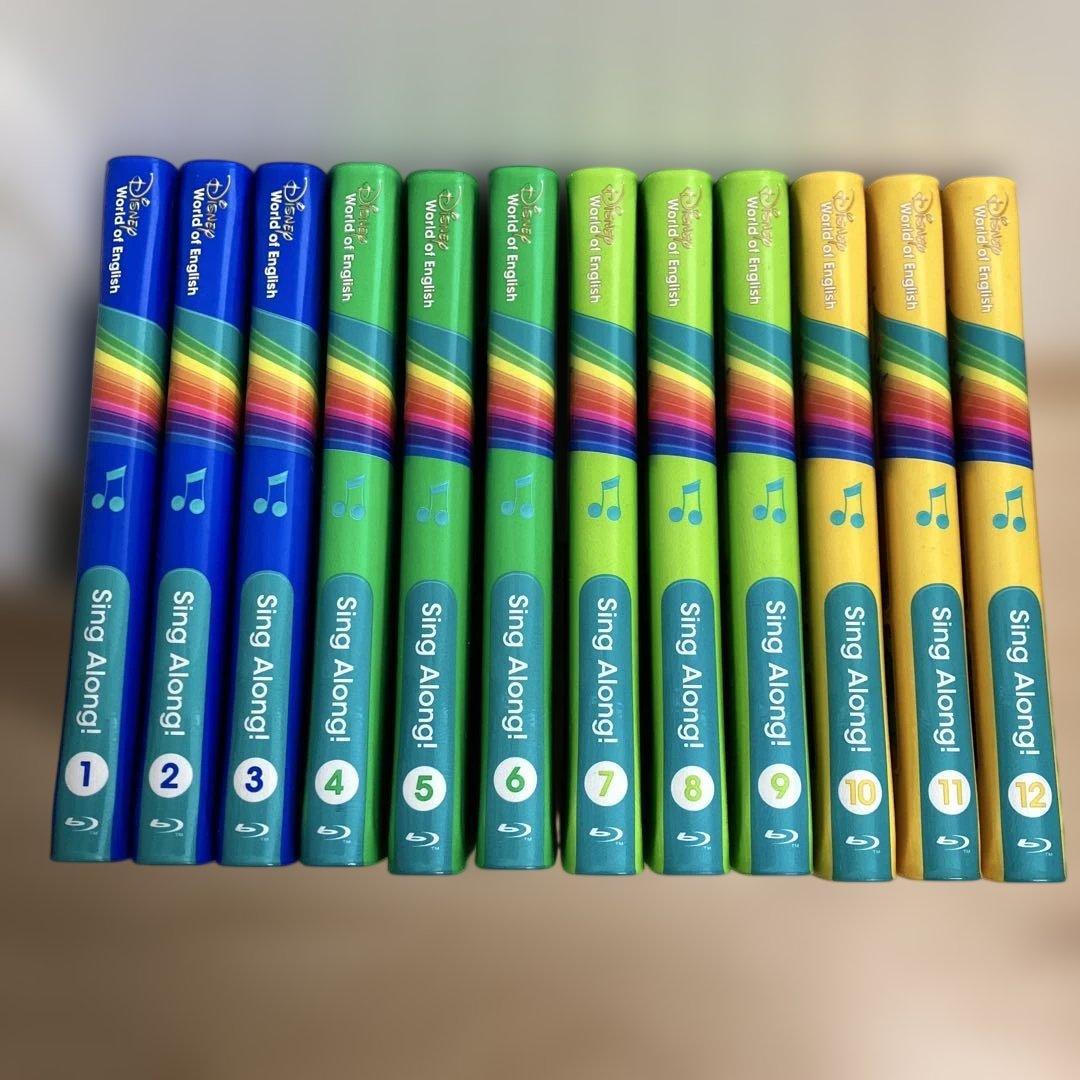 ☆送料込み☆ DWE シングアロング　ブルーレイ　12枚