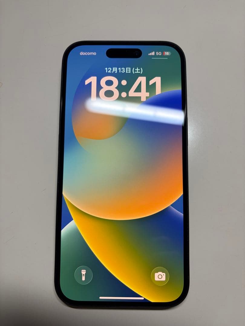 iPhone15 本体　128GB ブラック　バッテリー86% 箱付き