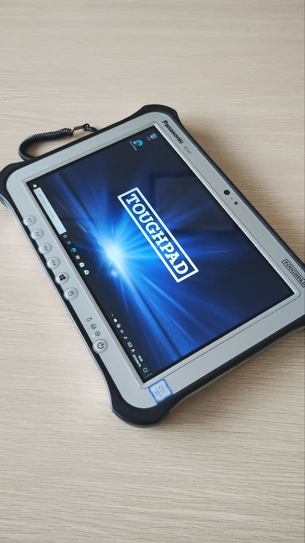 Toughpad タブレット PC 本体＋予備バッテリー,ショルダーケース