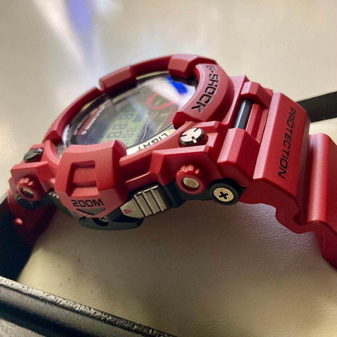 『ニャン太郎』美品G-SHOCKフロッグマンGWF-1000RD-4JF