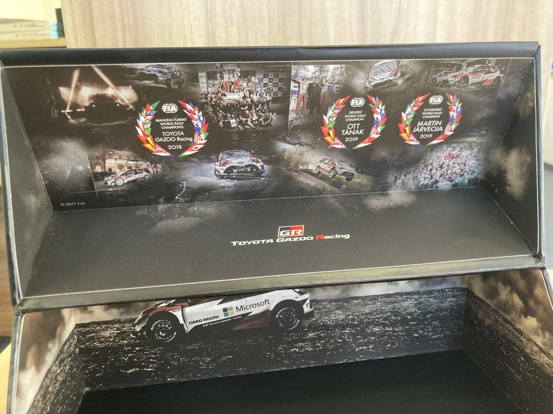 トヨタ ヤリス GR-FOUR ミニカー