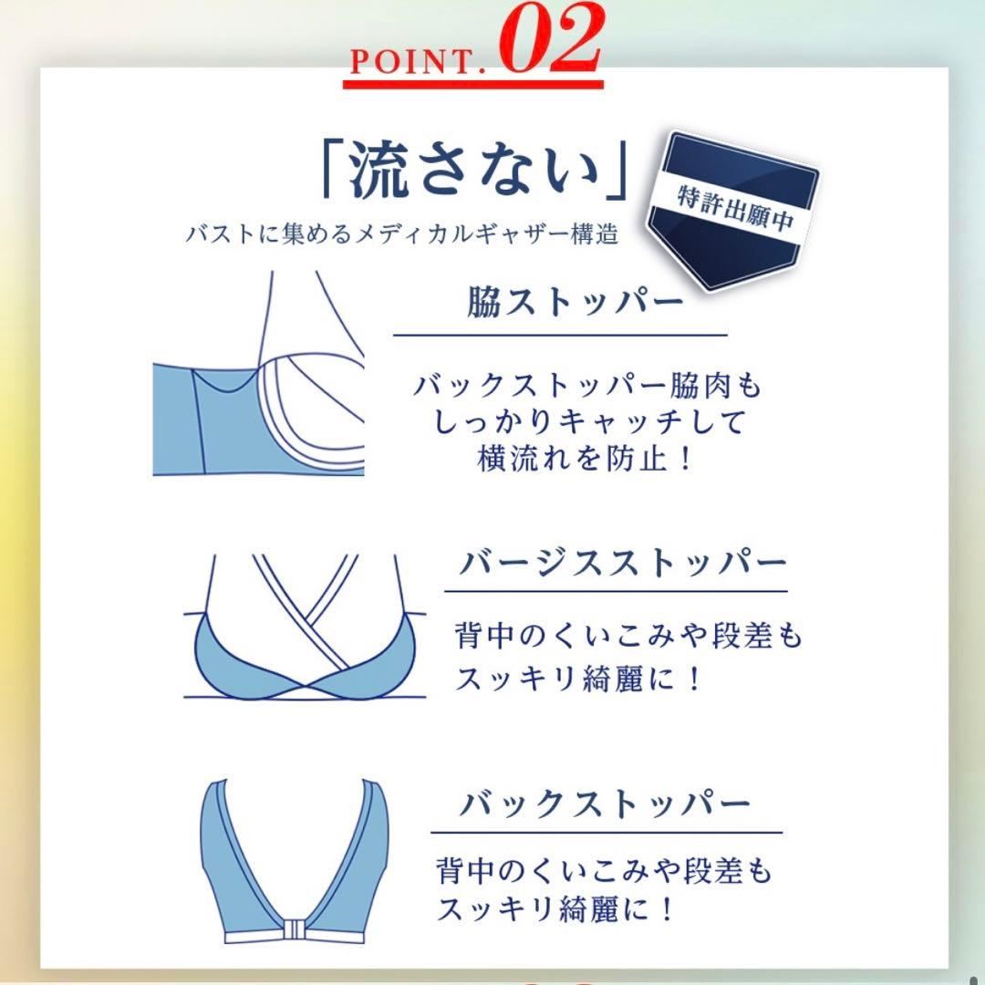 [正規品]２枚セット DR METHOD ノンジー Sサイズ バストケア